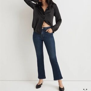 Madewell kick out crop jeans - size 28